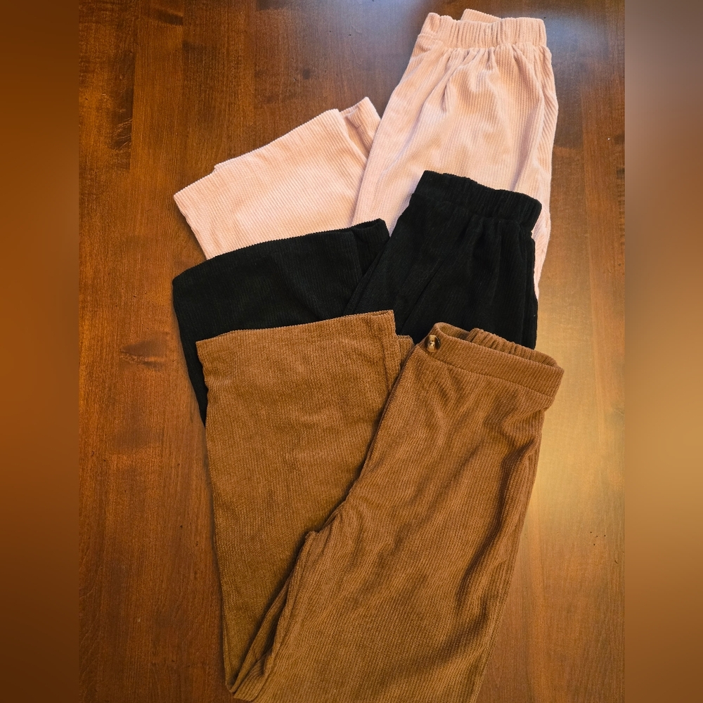 Size 9Y Girls' Corduroy Pants Bundle